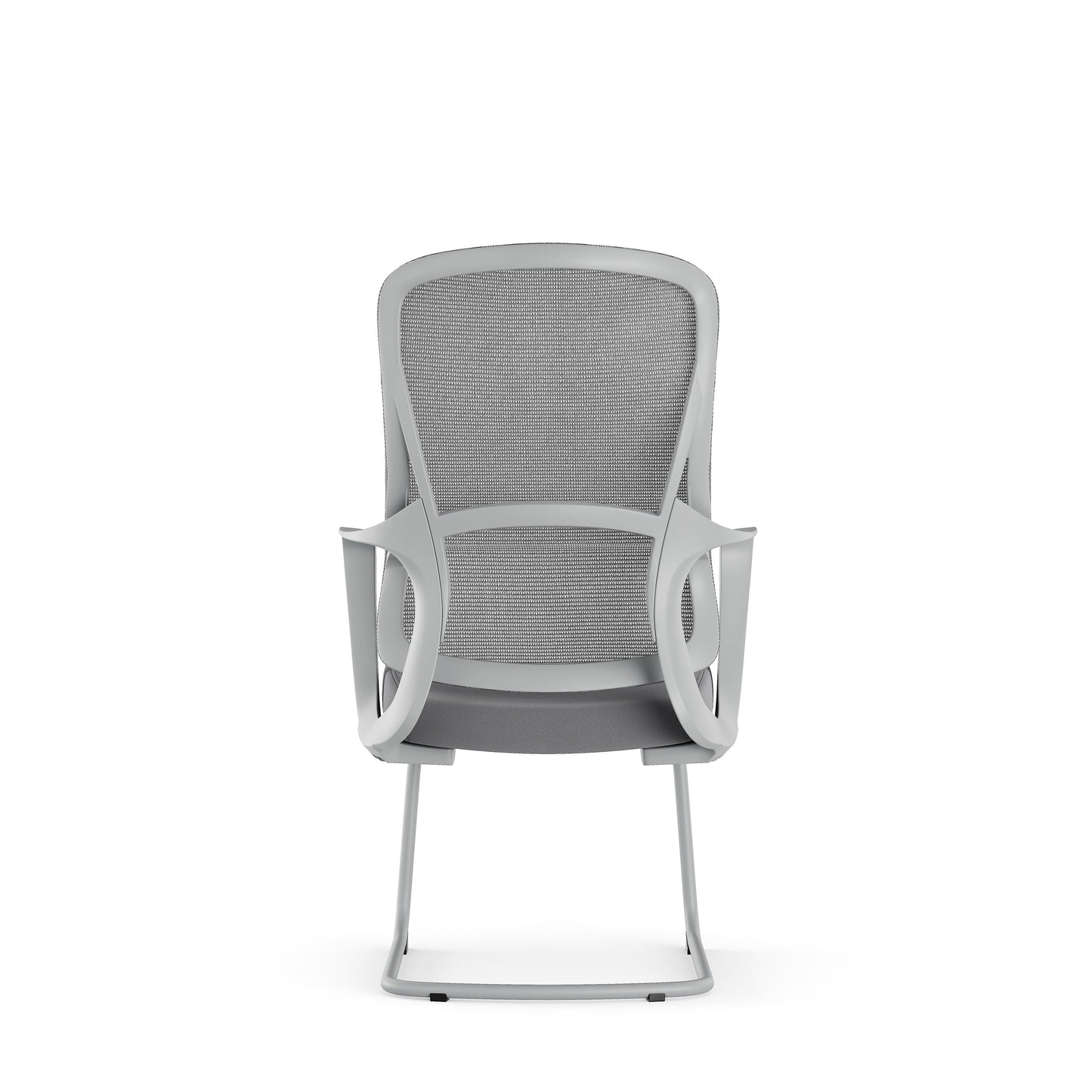 Premium Gray Executive Back Support & Stylish Design Desk Chair - Minimalist Chair With Ergonomic Breathable Mesh For Home Office