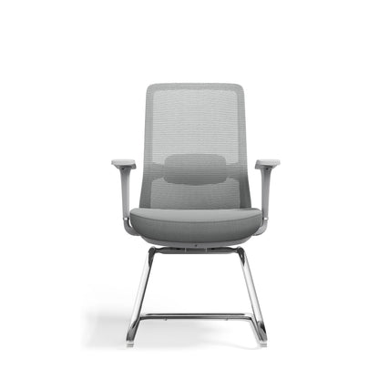 Breathable Mesh & Adjustable Back Support Desk Chair - Minimalist Stylish Executive Chair With Durable Steel Frame For Home Office