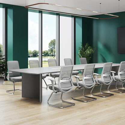 Breathable Mesh & Adjustable Back Support Desk Chair - Minimalist Stylish Executive Chair With Durable Steel Frame For Home Office