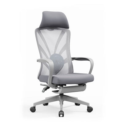 Ergonomic Peacock Back Chair With Adjustable Headrest & Lumbar Support Desk Chair - Minimalist Resting Chair With 150° Recline & High-Density Sponge For Maximum Comfort For Home Office