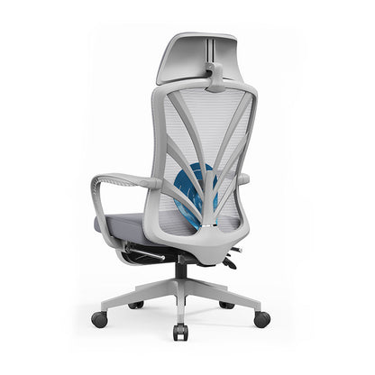 Ergonomic Peacock Back Chair With Adjustable Headrest & Lumbar Support Desk Chair - Minimalist Resting Chair With 150° Recline & High-Density Sponge For Maximum Comfort For Home Office