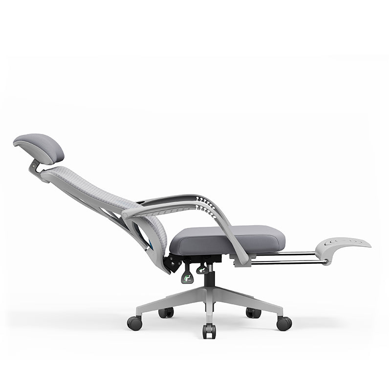 Ergonomic Peacock Back Chair With Adjustable Headrest & Lumbar Support Desk Chair - Minimalist Resting Chair With 150° Recline & High-Density Sponge For Maximum Comfort For Home Office