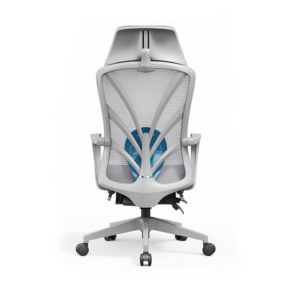Ergonomic Peacock Back Chair With Adjustable Headrest & Lumbar Support Desk Chair - Minimalist Resting Chair With 150° Recline & High-Density Sponge For Maximum Comfort For Home Office