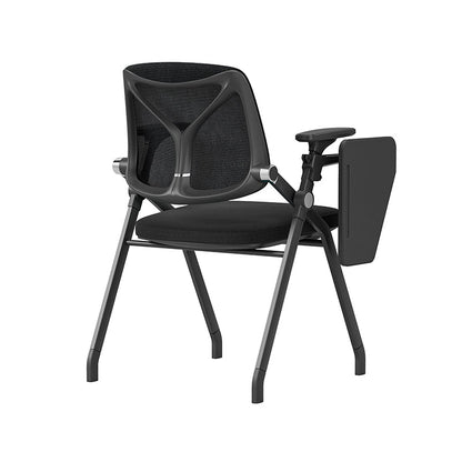 Stylish And Foldable Office Desk Chair - Minimalist Multifunctional Ergonomic Features And High-Density Sponge Seat For Home Office