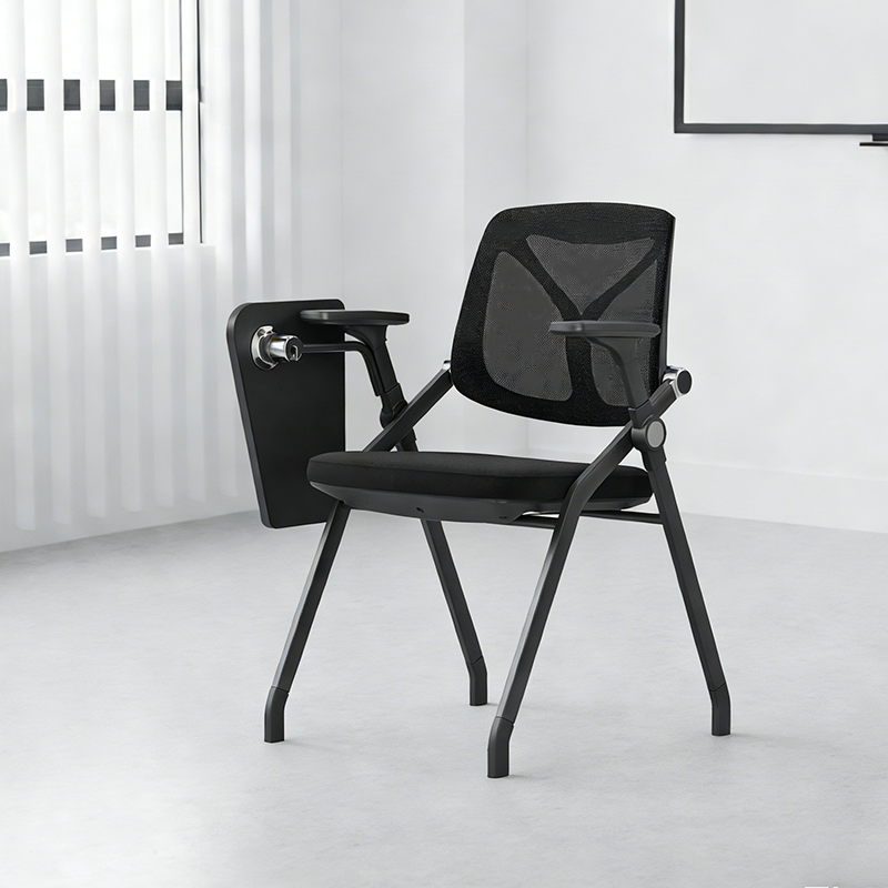 Comfortable Ergonomic Office Desk Chair - Minimalist Premium Mesh Back, Adjustable Armrests & Flip-Up Seat, Durable Frame For Home Office