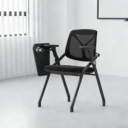 Comfortable Ergonomic Office Desk Chair - Minimalist Premium Mesh Back, Adjustable Armrests & Flip-Up Seat, Durable Frame For Home Office