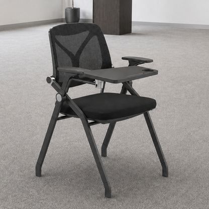 Comfortable Ergonomic Office Desk Chair - Minimalist Premium Mesh Back, Adjustable Armrests & Flip-Up Seat, Durable Frame For Home Office