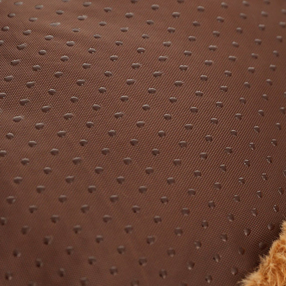 Contemporary Creative Christmas Reindeer-Shaped Cashmere Pet Cat Bed Backrest Armless For Living Room