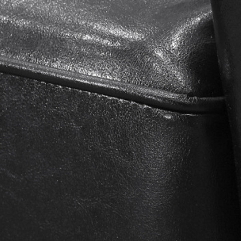 Traditional Vintage Rectangular Faux Oil-Waxed Leather Solid Wood Sofa Backrest Armrest For Living Room