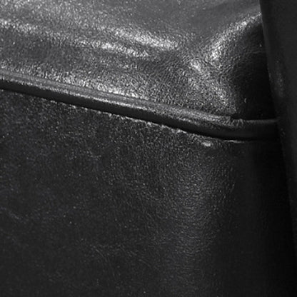 Traditional Vintage Rectangular Faux Oil-Waxed Leather Solid Wood Sofa Backrest Armrest For Living Room