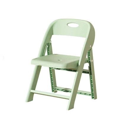 Modern Minimalist Square PP Foldable Backrest Kids Low Stool For Living Room