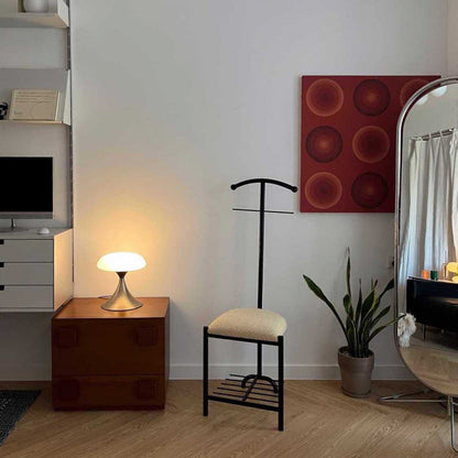 Modern Minimalist Carbon Steel Fabric Sponge Cushion Chair Backrest For Living Room