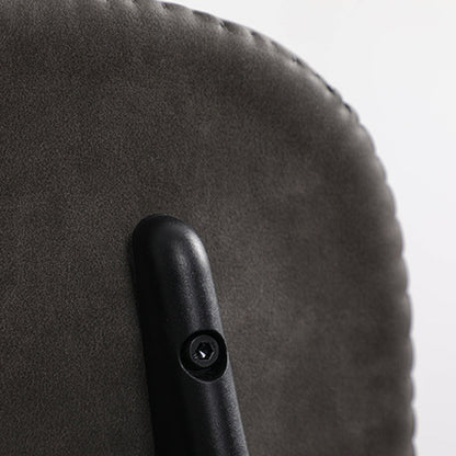 Modern Minimalist Curved Seat Cushion Polypropylene Synthetic Fabric Sponge Dining Chair Backrest For Dining Room