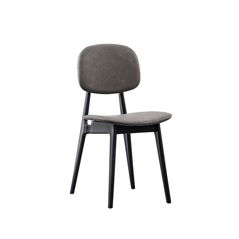 Modern Minimalist Curved Seat Cushion Polypropylene Synthetic Fabric Sponge Dining Chair Backrest For Dining Room