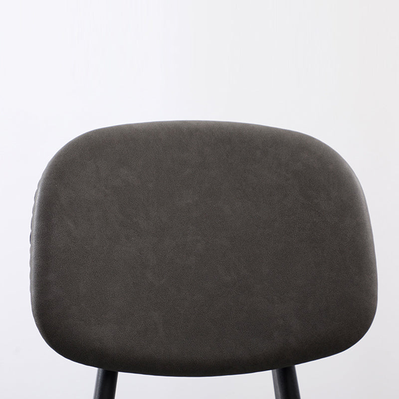 Modern Minimalist Curved Seat Cushion Polypropylene Synthetic Fabric Sponge Dining Chair Backrest For Dining Room