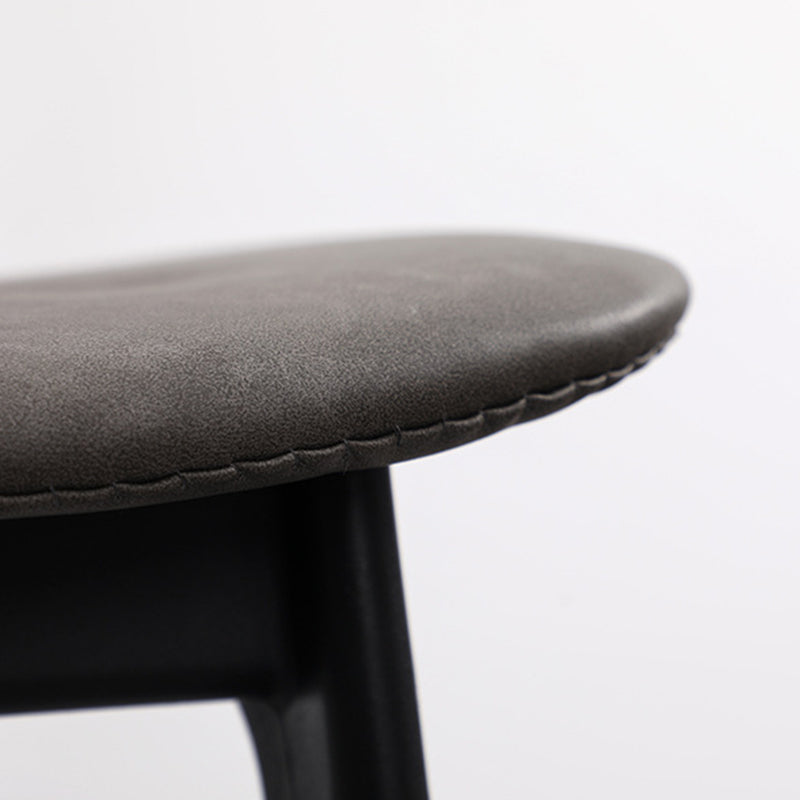 Modern Minimalist Curved Seat Cushion Polypropylene Synthetic Fabric Sponge Dining Chair Backrest For Dining Room