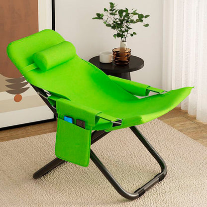 Modern Minimalist Rectangular Oxford Cloth Carbon Steel Recliner Armrest Backrest For Living Room