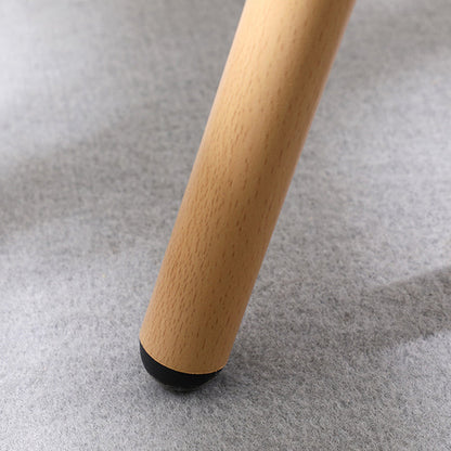 Modern Minimalist Square PP Iron Dining Chair Backrest Armrest For Dining Room & Kitchen