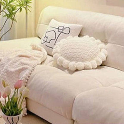 Modern Minimalist Rectangular Corduroy MDF Sofa Backrest Armless For Living Room