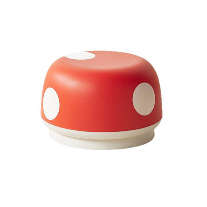 Contemporary Creative Kids PP Plastic Mushroom Shape Round Low Stool Stackable For Entryways, Living Room, Bedroom