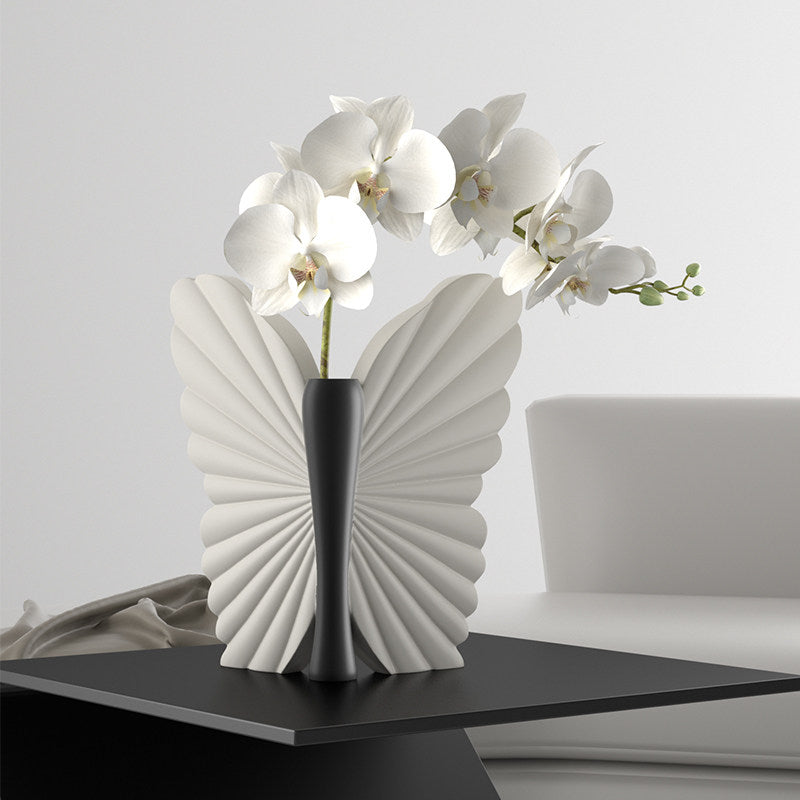Modern Art Deco Resin Butterfly-shaped Table Decor For Living Room & Bedroom