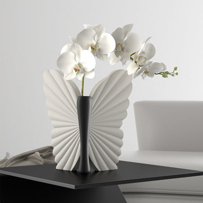 Modern Art Deco Resin Butterfly-shaped Table Decor For Living Room & Bedroom
