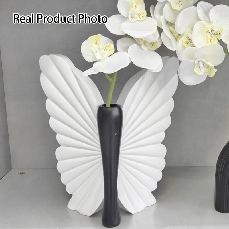 Modern Art Deco Resin Butterfly-shaped Table Decor For Living Room & Bedroom