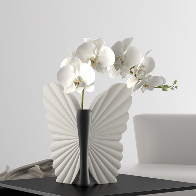 Modern Art Deco Resin Butterfly-shaped Table Decor For Living Room & Bedroom