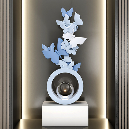 Modern Art Deco Resin Butterfly-shaped Table Decor For Living Room & Entryway