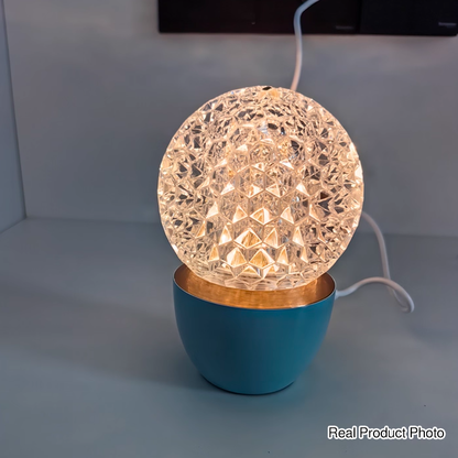 USB Rechargeable Touch Sensor Decorative Lamp Table Lamp - Luxury Bedside Lamp With Infinitely Dimmable For Bedroom