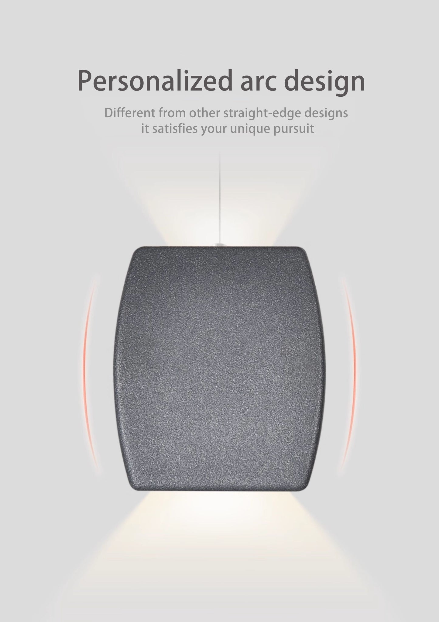 Seamless LED Deep Anti-Glare Pendant Light - Industrial Aluminum Linear Lighting For Home Office