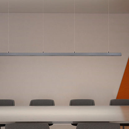 Seamless LED Deep Anti-Glare Pendant Light - Industrial Aluminum Linear Lighting For Home Office