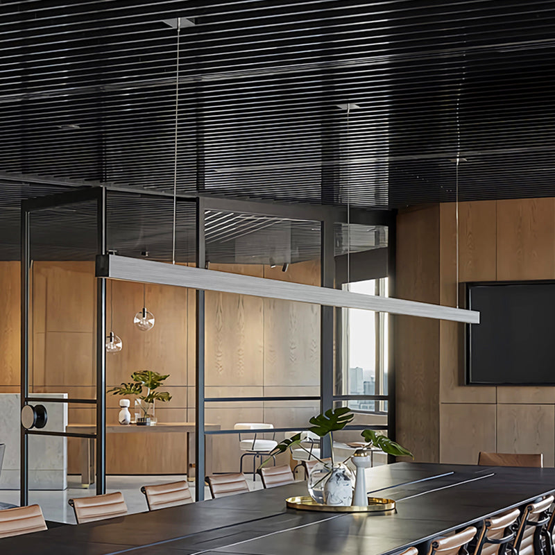 Architectural LED Linear Light - Anti-Glare Pendant Light For Home Office