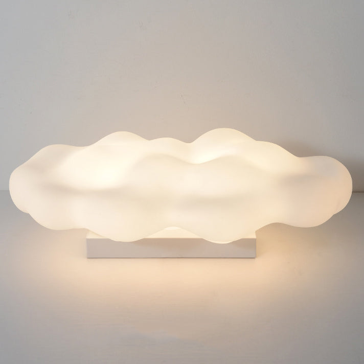 Contemporary Creative Carbon Steel PE Cloud-Shaped 2/3-Light Outdoor Light For Garden