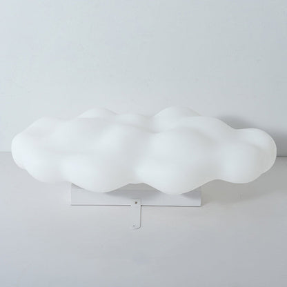 Contemporary Creative Carbon Steel PE Cloud-Shaped 2/3-Light Outdoor Light For Garden