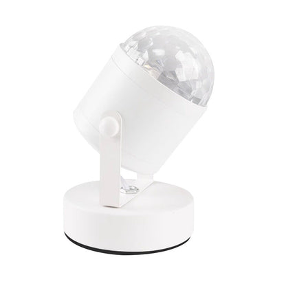 Modern Simplicity USB Water Ripple Cylinder Iron PVC LED Ambient Table Lamp For Bedroom