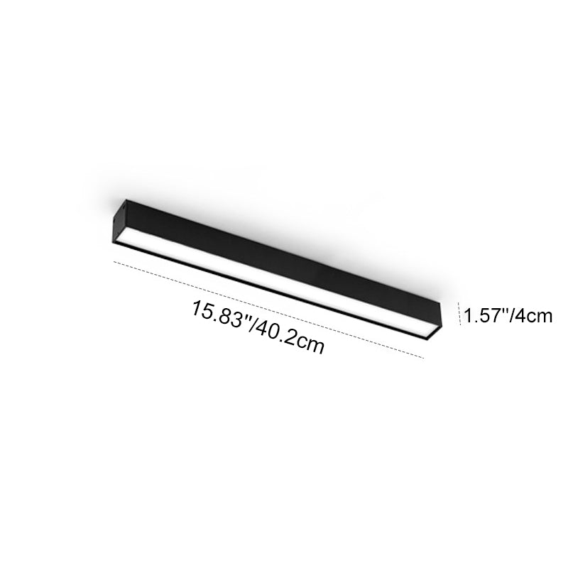 Industrial Magnetic Track Linear Pendant Light - Brushed Silver Aluminum LED Linear Lighting System For Office