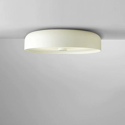 Contemporary Scandinavian Pie Shape Iron Acrylic LED Flush Mount Ceiling Light For Bedroom