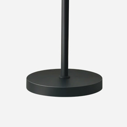 Modern Minimalist Outdoor Waterproof Round Cylindrical PE Iron LED Standing Floor Lamp For Garden
