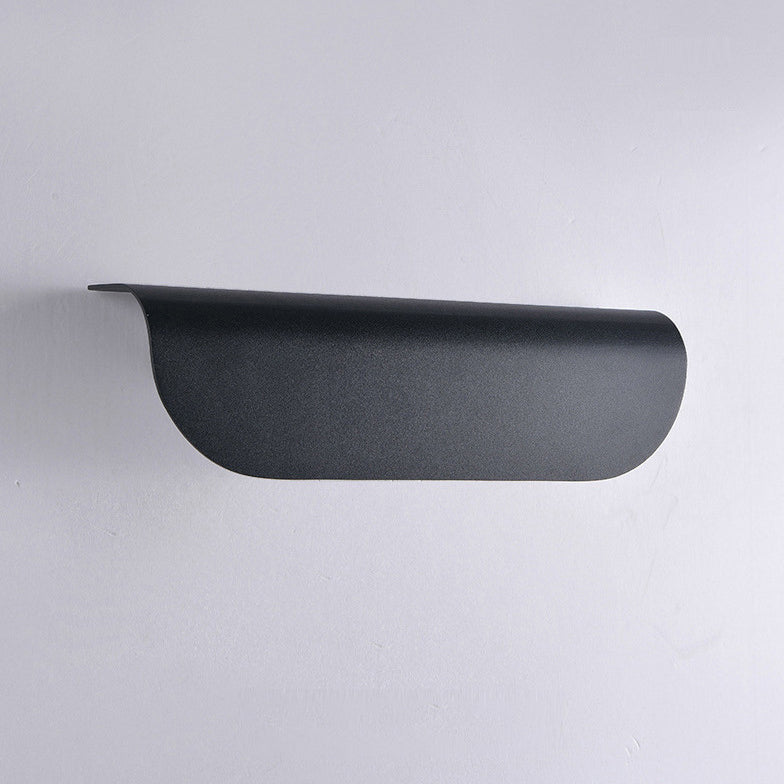 Modern Minimalist Waterproof Rectangle Aluminum Glass LED Wall Sconce Lamp For Outdoor Patio