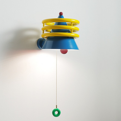 Contemporary Creative Iron Resin Cone 1-Light Wall Sconce Lamp For Living Room & Bedroom