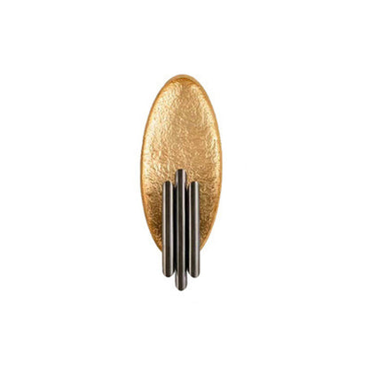 Contemporary Creative Elliptical Iron Resin 2-Light Wall Sconce Lamp For Bedroom