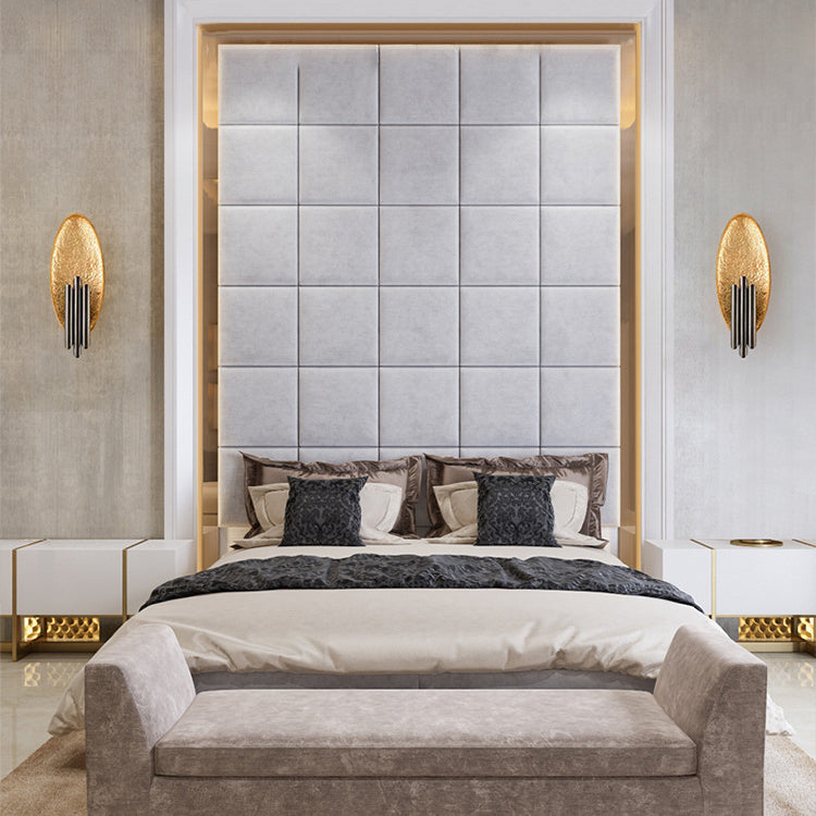 Contemporary Creative Elliptical Iron Resin 2-Light Wall Sconce Lamp For Bedroom