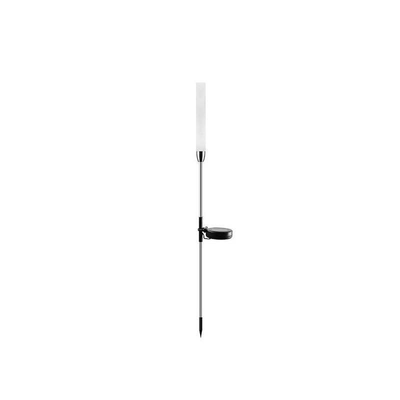 Modern Art Deco Waterproof Solar Cylinder Acrylic Aluminum Stainless Steel ABS LED Outdoor Light Landscape Lighting For Garden