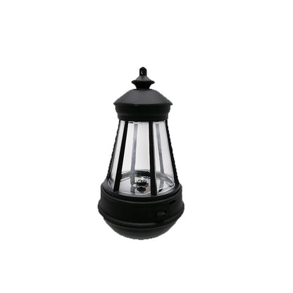 Modern Minimalist Waterproof Solar Lighthouse Iron Acrylic LED Camping Outdoor Light Landscape Lighting For Garden