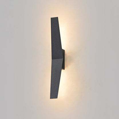Modern Simplicity Waterproof Wings Aluminum PC LED Outdoor Wall Sconce Lamp For Garden