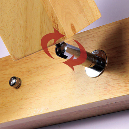 Modern Minimalist Rotatable Long Strip Square Solid Wood Hardware 2/3/4-Light Vanity Light Wall Sconce Lamp For Hallway