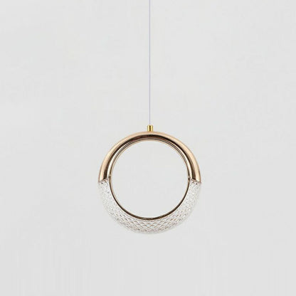 Modern Minimalist PVC Metal Acrylic Moon LED Wall Sconce Lamp For Bedroom