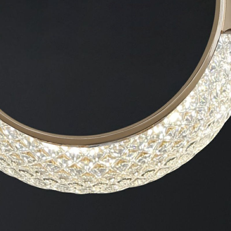 Modern Minimalist PVC Metal Acrylic Moon LED Wall Sconce Lamp For Bedroom