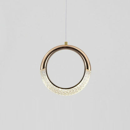 Modern Minimalist PVC Metal Acrylic Moon LED Wall Sconce Lamp For Bedroom